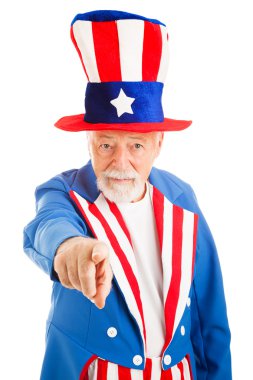 Uncle Sam Wants You clipart
