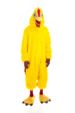 Chicken Man - Full View clipart