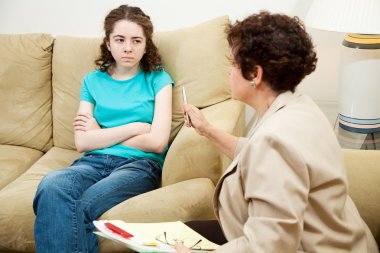 Counseling - Angry Teen clipart