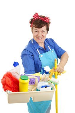 Maid At Your Service clipart