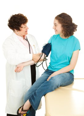 Teen Medical - Blood Pressure clipart