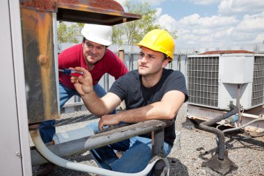 Apprentice Air Conditioning Repairman clipart