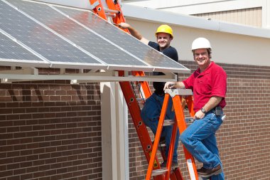 Green Jobs - Happy Workers clipart