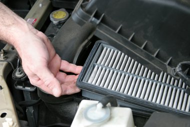 Dirty Car Air Filter clipart