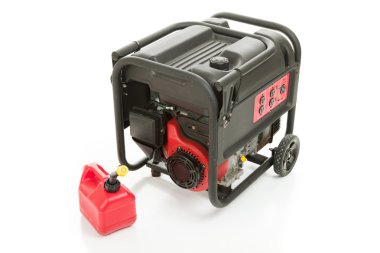 Emergency Generator and Gas Can clipart