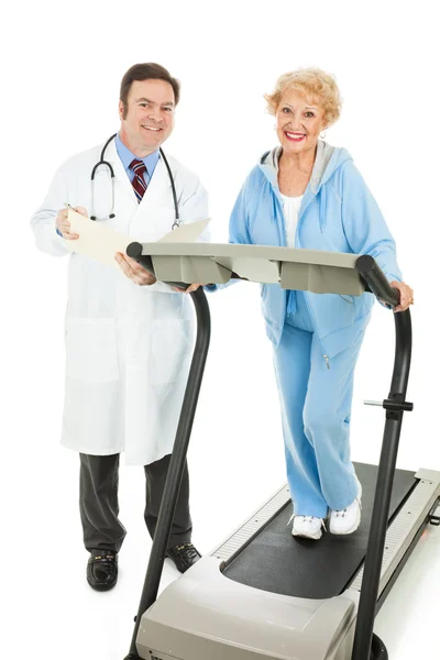 Senior Fitness - Vigilanza medica — Foto Stock