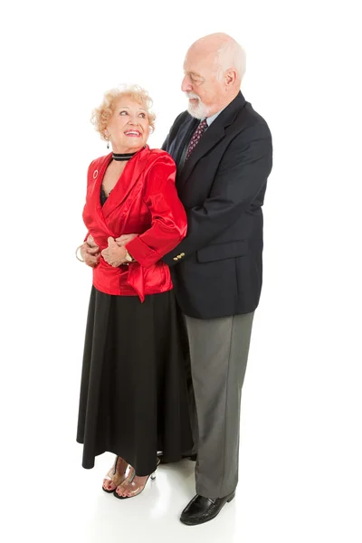 Senior Romantic Dance — Stock Photo, Image
