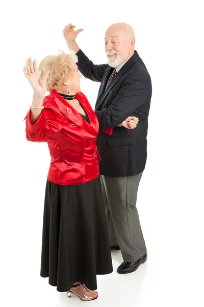 Las personas mayores bailan toda la noche —  Fotos de Stock