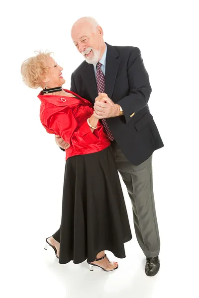 老年人跳舞-dip — 图库照片