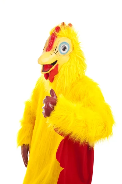 Κοτόπουλο άνθρωπος μπράβο — Φωτογραφία Αρχείου