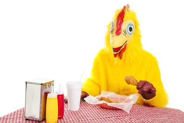 Comer mais frango — Fotografia de Stock