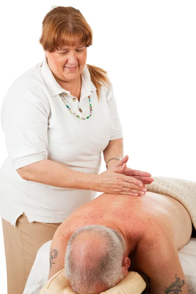 Massagetherapie — Stockfoto