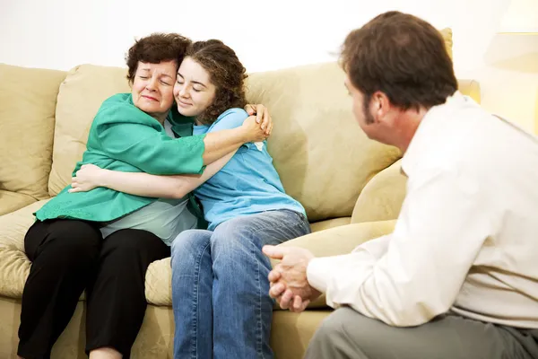 Family Conflict Resolution — Stock Photo, Image