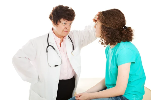 Teen Medical - Examination Stock Picture