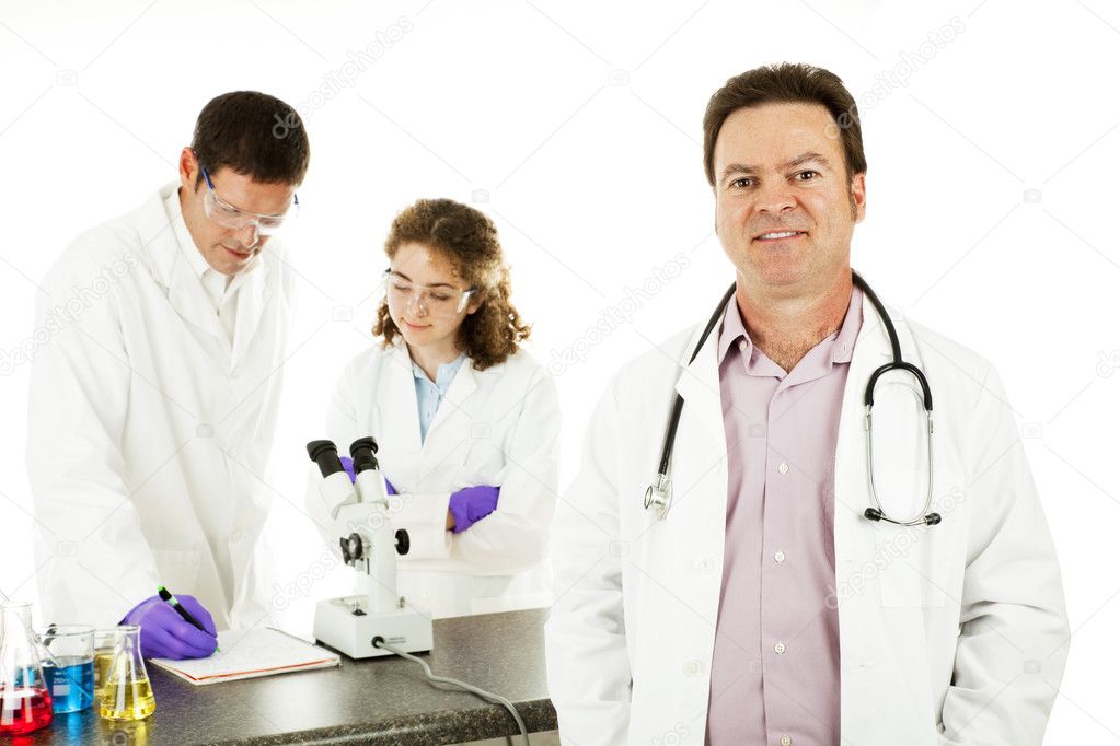 Doctor in Science Lab