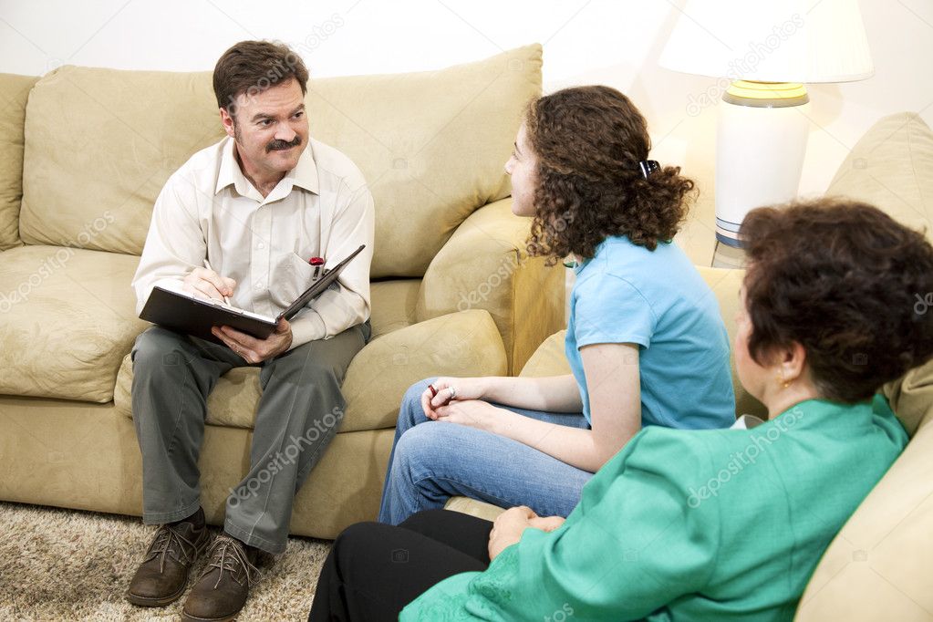 Caring Family Therapist