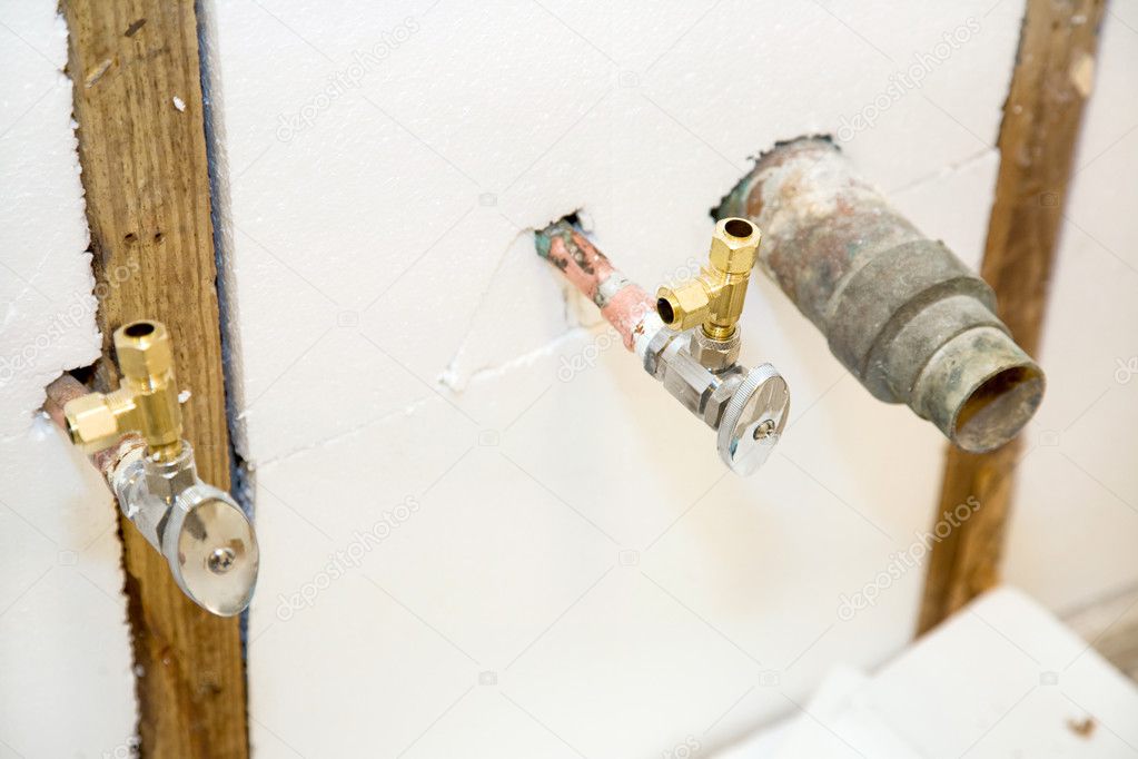 Plumbing Fixtures in Insulated Wall