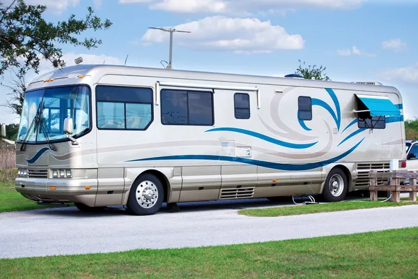 Luxe motor-home — Photo