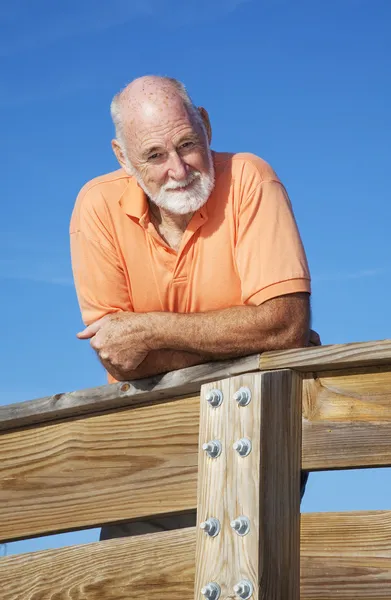 Saudável Homem Senior Atraente — Fotografia de Stock