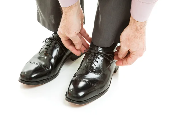 Pahalı Erkek Ayakkabı — Stok fotoğraf