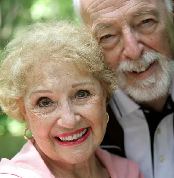Senior vrouw & man — Stockfoto