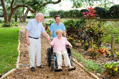 Nursing Home Gardens clipart