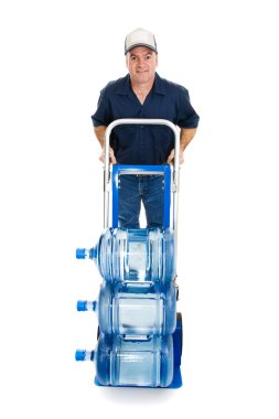 Water Delivery - Full Body clipart