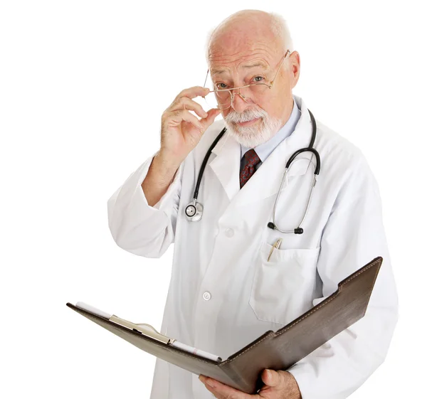 Läkare - allvar med din hälsa — Stockfoto