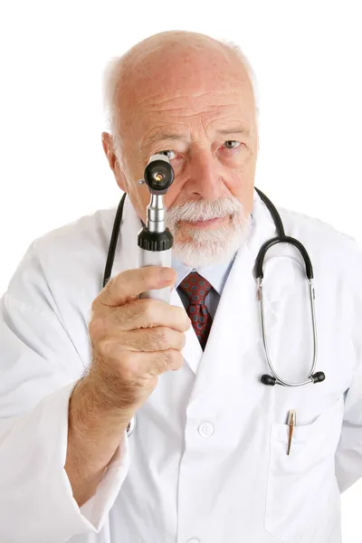 Doktor - pod drobnohledem — Stock fotografie