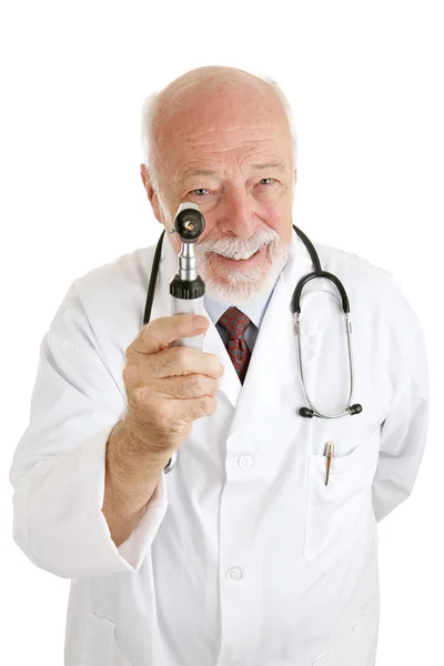 Médico amigável - Exame médico — Fotografia de Stock