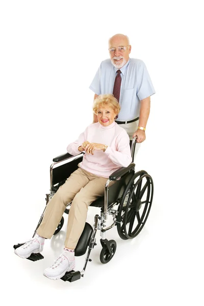 Cuidados seniores para cônjuge — Fotografia de Stock