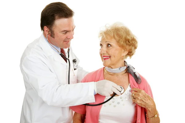 Senior medical, Inc.-gezondheid van het hart — Stockfoto