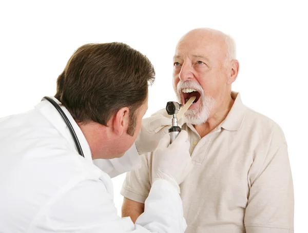 高齢医療 - 耳鼻咽喉科 — ストック写真