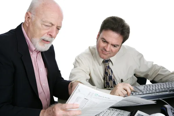 Accounting Series- Confusing Tax Forms — Stock Photo, Image
