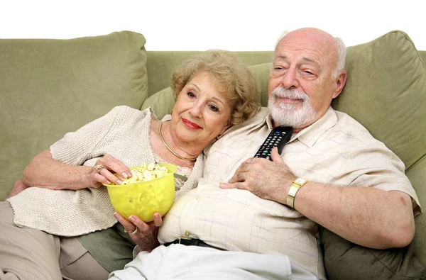 Relaxing With Television — Stock Photo, Image