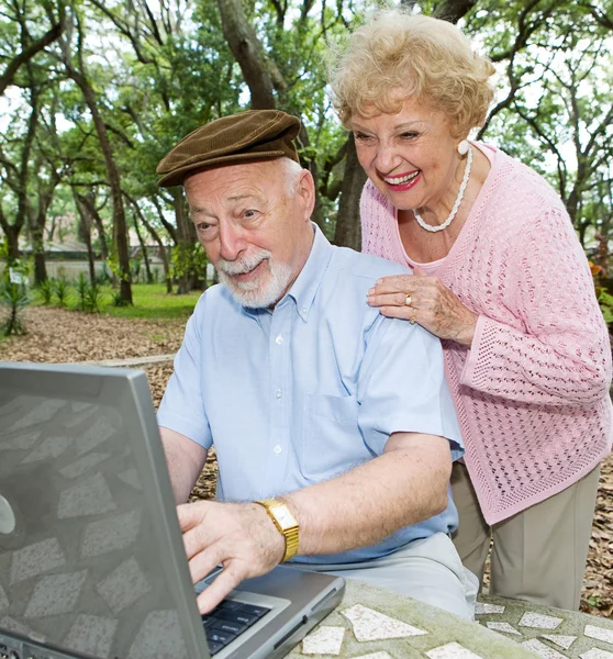E-mail from the Grandkids — Stock Photo, Image