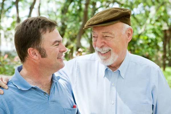 Father & Son Laughter — Stock Photo, Image