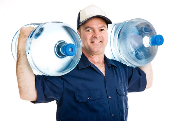 Strong Delivery Man — Stock Photo, Image