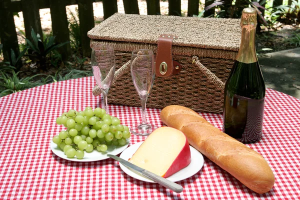 Picknick voor twee horizontale — Stockfoto