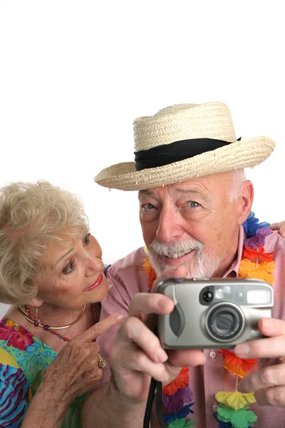 Vakantie paar zelfportret — Stockfoto