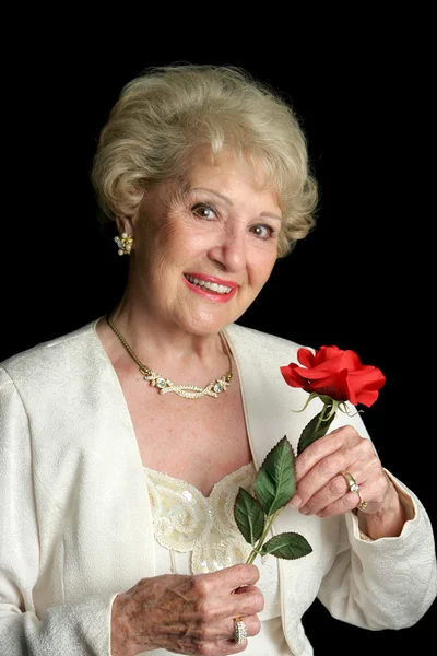 Elegante bem sucedido Senior Lady — Fotografia de Stock