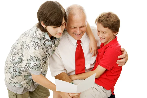 Greeting Card For Dad — Stock Photo, Image