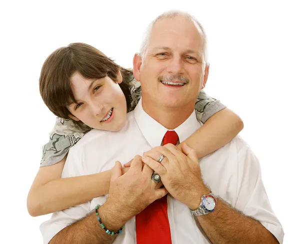 Happy Father and Son Royalty Free Stock Photos