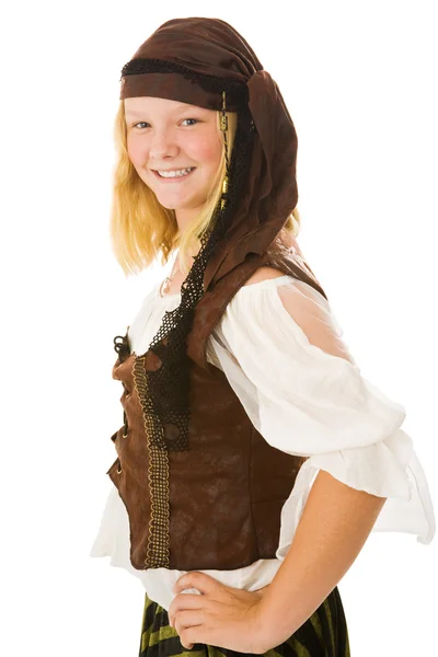 Belo pirata de Halloween — Fotografia de Stock
