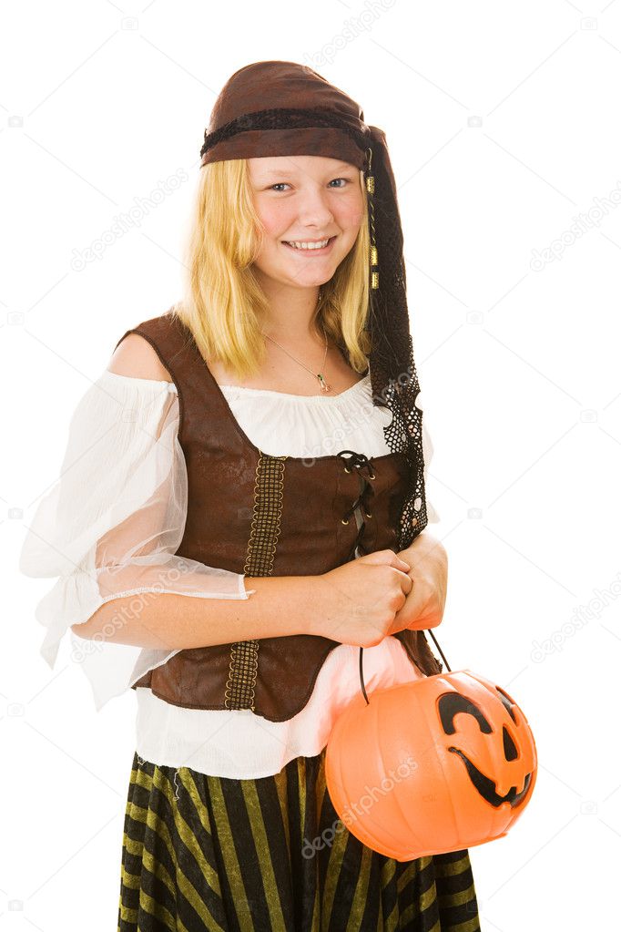 Halloween Pirate Girl