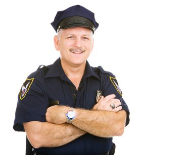 Friendly Policeman clipart
