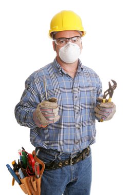 Construction Worker Safety clipart