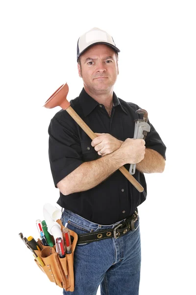 Handyman competente — Foto de Stock