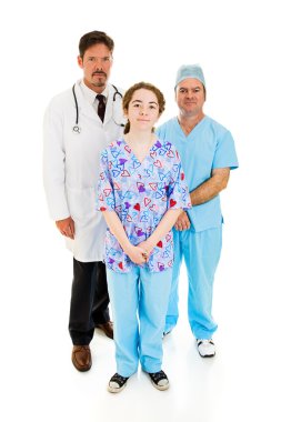 Competent Medical Staff clipart