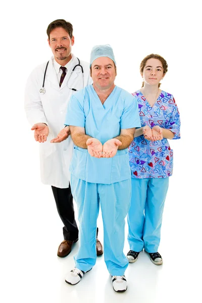 Bevoegde medisch personeel — Stockfoto